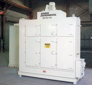 Monroe’s Multi-Stage Oil Mist Collector Solves Synthetic Fiber Plant’s Oil Mist Problems